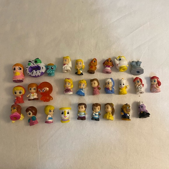 squinkies Toys Squinkies Disney 28 Piece Lot Mini Cinderella Ariel